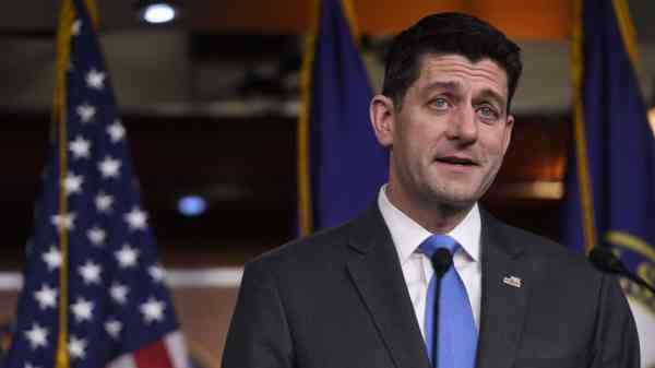 Ryan on fundraising tour to keep GOP control of House