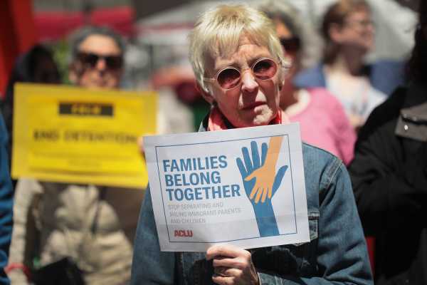 "Families Belong Together" rallies protesting family separation at the border, in tweets