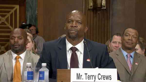 Actor and survivor Terry Crews brings fight against sexual assault to Capitol Hill