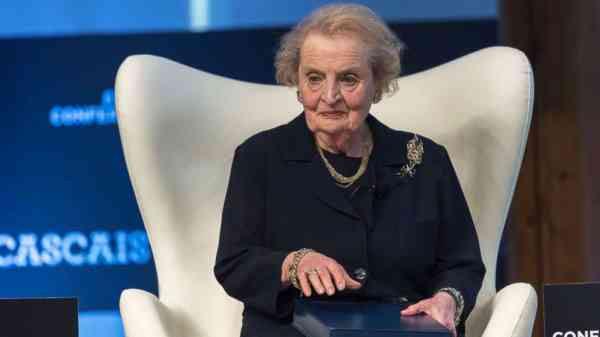 Madeleine Albright: Trump 'most undemocratic' president in US history