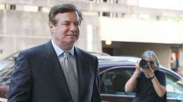Manafort hit with indictment for conspiracy to obstruct justice