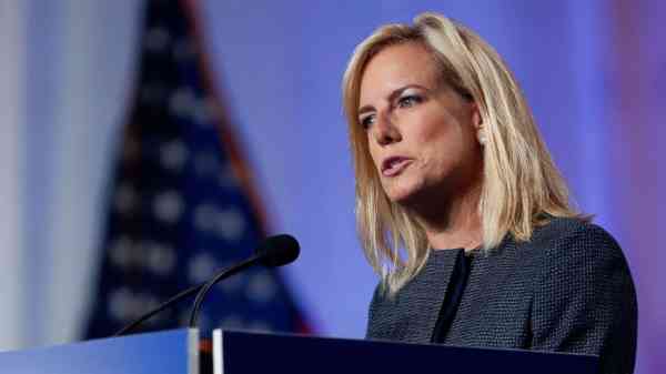 DHS Secretary Nielsen casts immigration crisis as 'a national security issue'