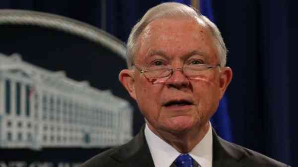 Sessions links largest health care fraud crackdown to opioid crisis