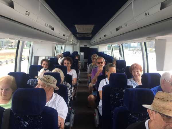 Day-tripping to the dispensary: Seniors in pain hop aboard the canna-bus