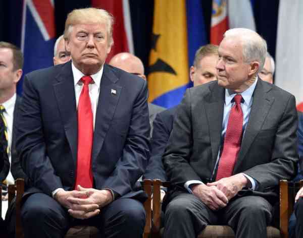 'I don't have an attorney general,' Trump says about Sessions
