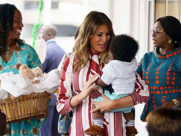  Melania Trump, on 4-nation Africa tour, gives ABC News exclusive interview