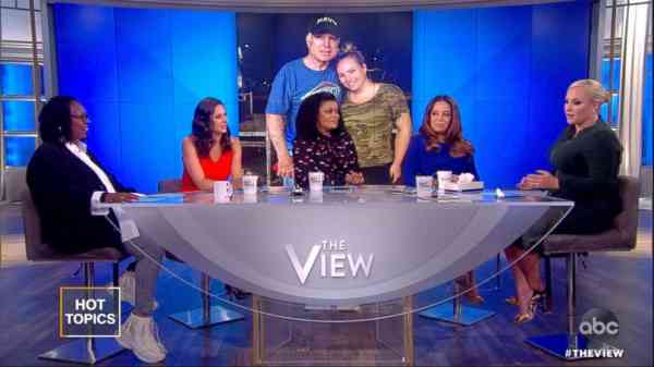 'I wouldn't be here without my faith': Meghan McCain returns to 'The View'
