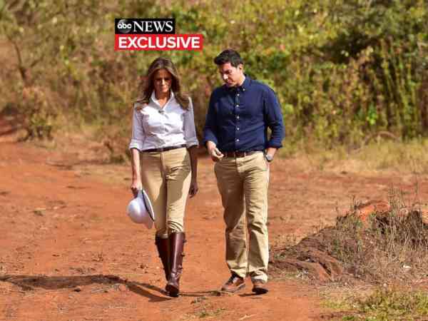  Melania Trump, on 4-nation Africa tour, gives ABC News exclusive interview