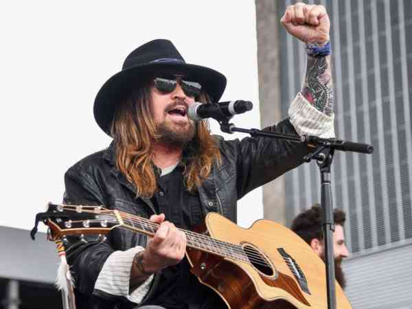 Eagle feather in his guitar, Billy Ray Cyrus jumps into North Dakota voting advocacy