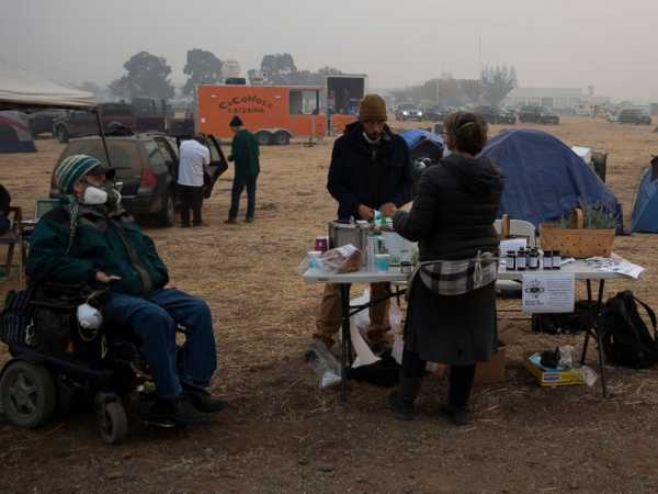 Paradise lost: Wildfire chases seniors from retirement havens to field hospitals