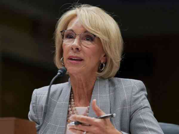 Education Secretary DeVos reverses stance on civil rights probes that led to suit