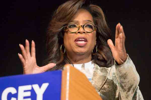 Oprah goes door-to-door to campaign for Georgia candidate
