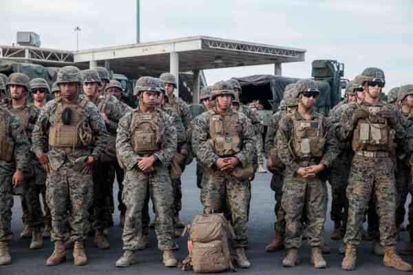 Troops get new authority to use force to protect border patrol