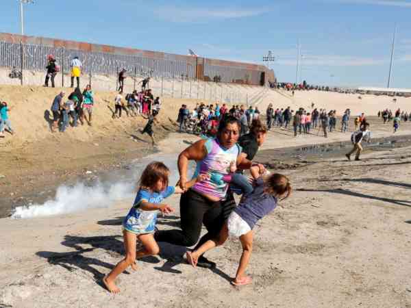 Can they do that? Trump administration fires tear gas, wait lists asylum seekers