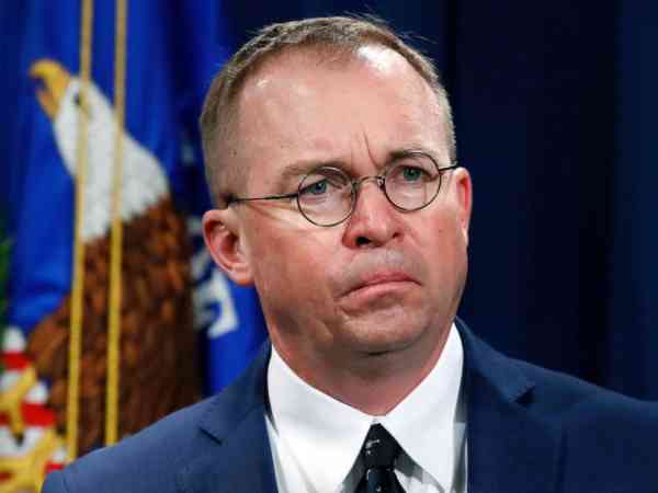 Trump picks Office of Management and Budget head as new acting chief of staff