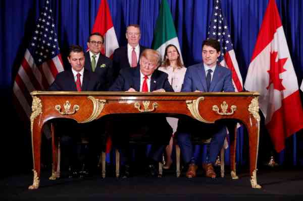Trump says 'battles' created 'friendship' in tentative trade deal with Mexico, Canada