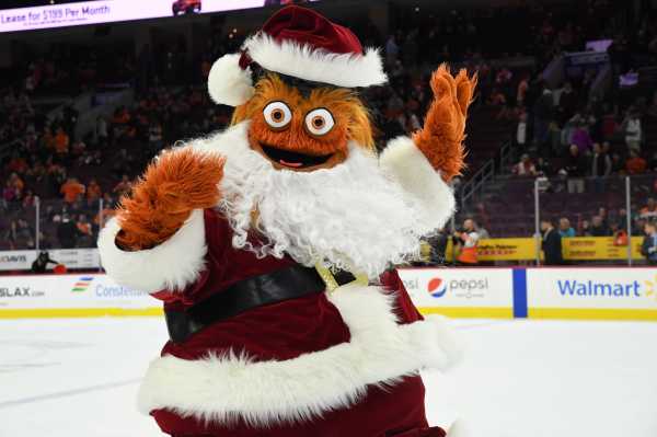 Gritty’s evolution from googly-eyed hockey mascot to meme to leftist avatar, explained