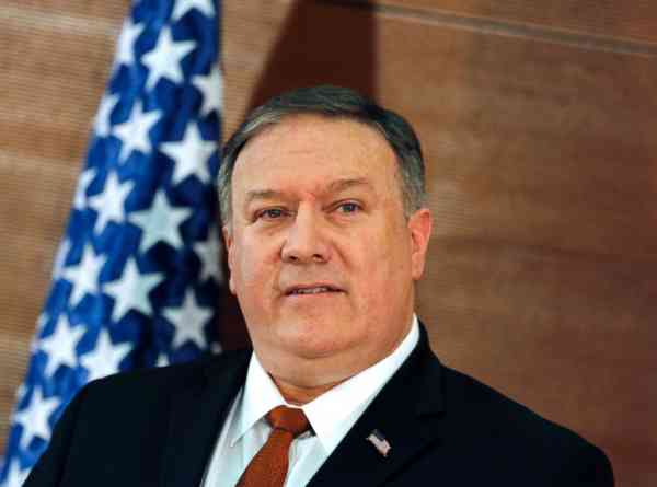 Pompeo defends US withdrawal from Syria, during foreign policy address in Egypt