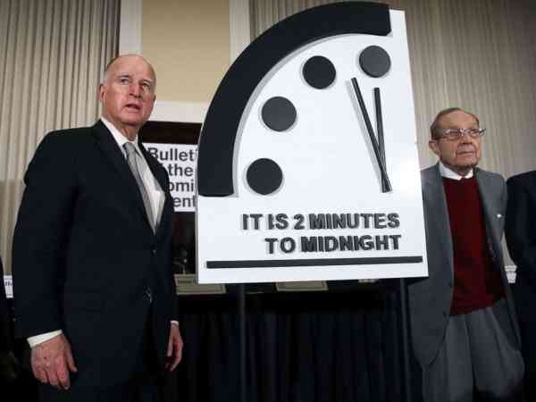 Two minutes to midnight: The Doomsday Clock and the 'new abnormal'