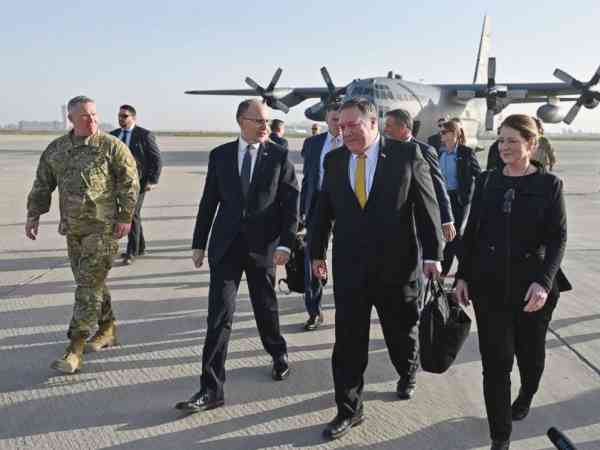 Pompeo makes surprise visit to Baghdad, Erbil to reassure Iraqi officials on Syria 