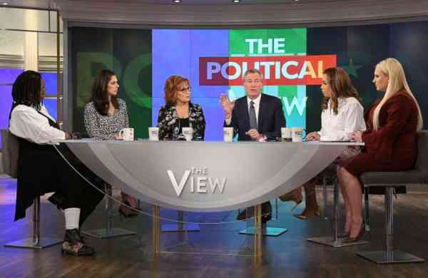 The View: New York mayor said he's focusing on job, didn't rule out 2020 run