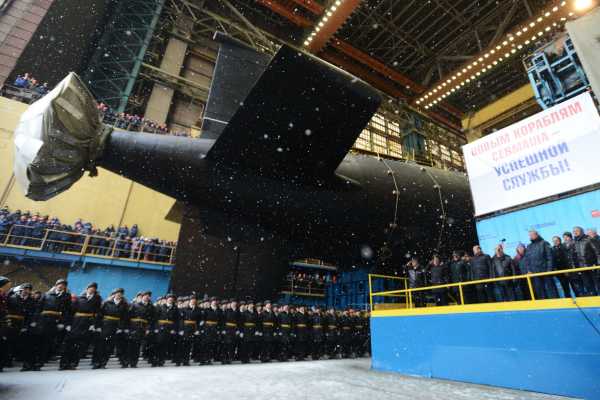 Russia Floats Out First Yasen-M-Class Nuclear Submarine